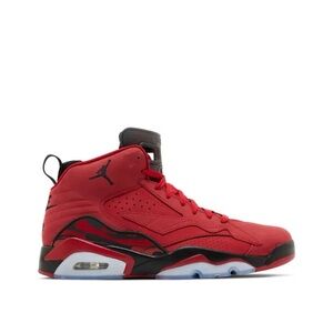 Red and Black Jordan MVP Sneakers 7.5